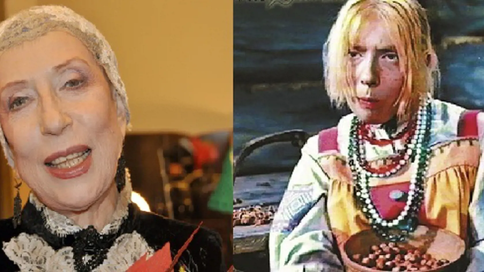 Inna Čurikovová, alias Marfuša sa zmenila na elegantnú staršiu dámu.
