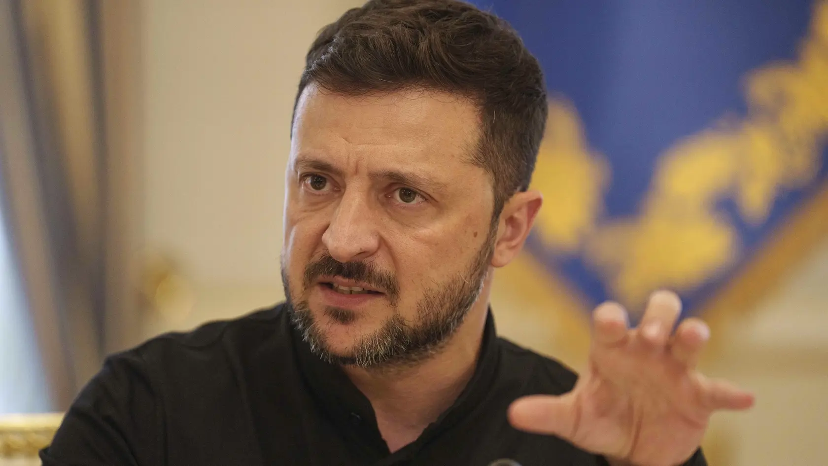Ukrajinský prezident Volodymyr Zelenskyj.