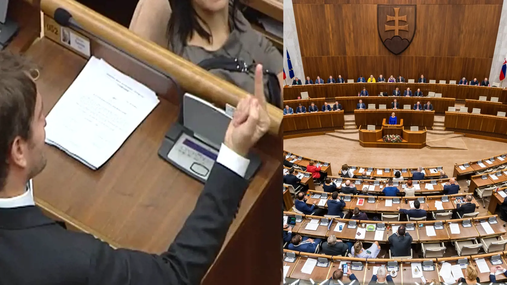 V parlamente bude stráž: Jej právomocou bude napríklad vyviesť vykázaného poslanca. V minulosti bol už vykázaný aj expremiér Matovič či kotlebovci Suja a Krupa.
