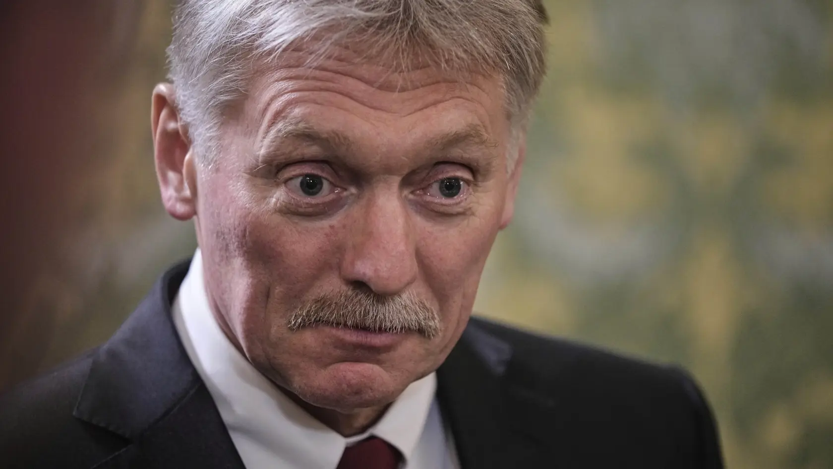 Na snímke je Dmitrij Peskov.