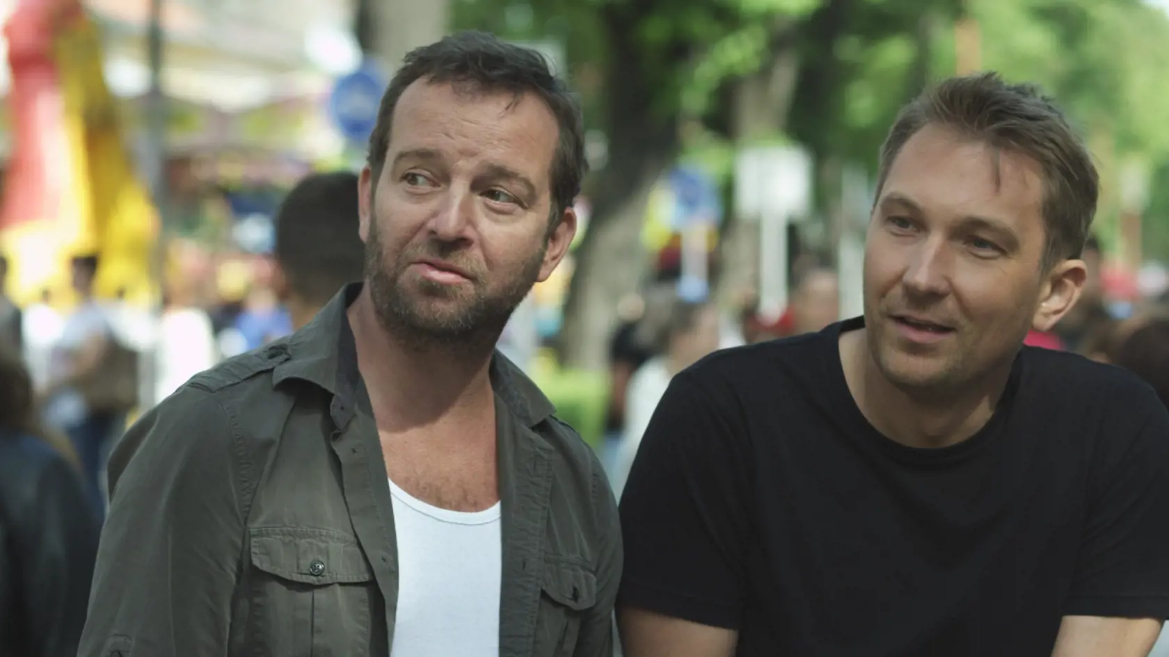 Michal Šoltés a Michal Iľkanin, filmoví kamaráti.