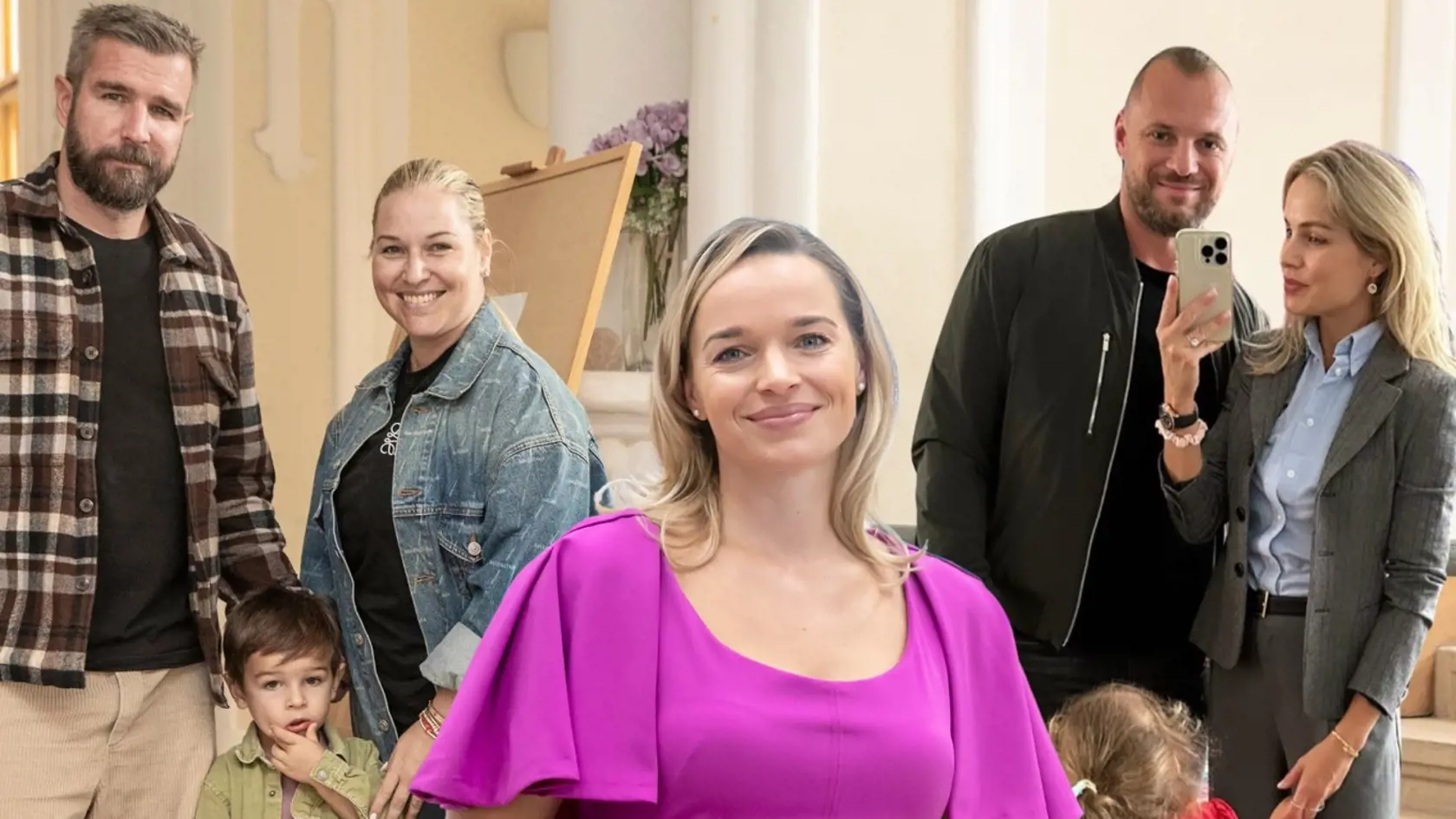 Cibulková prišla voliť v legínach a Tabák vytasila prsia.