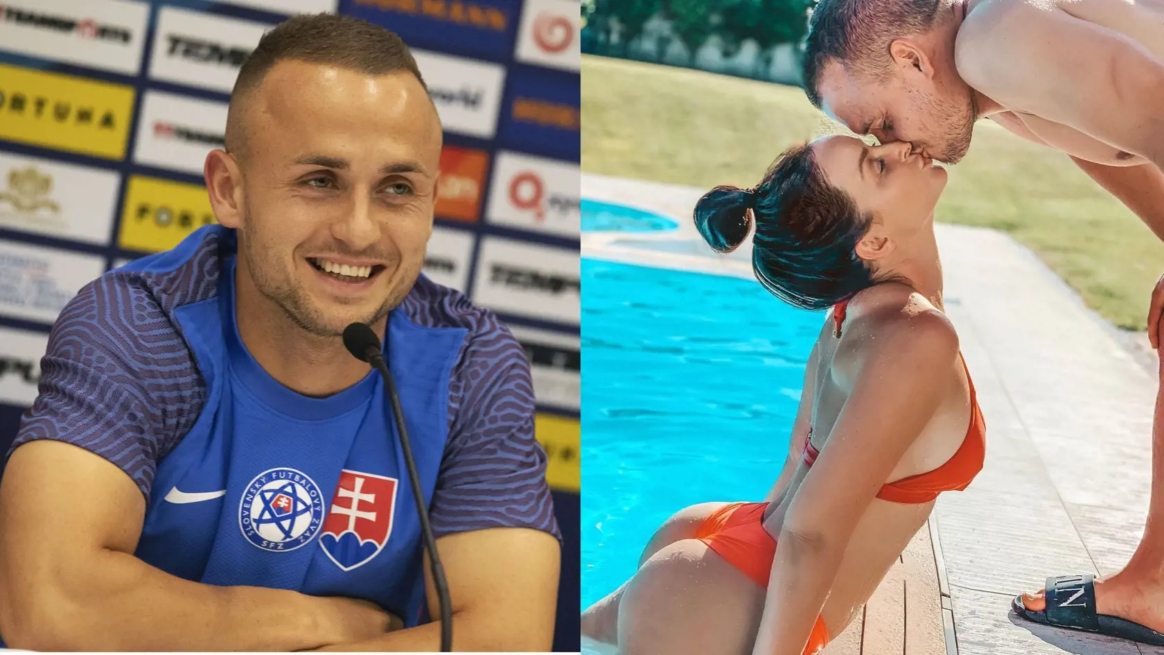 Lobotka v minulosti tvoril pár s Nízlovou.