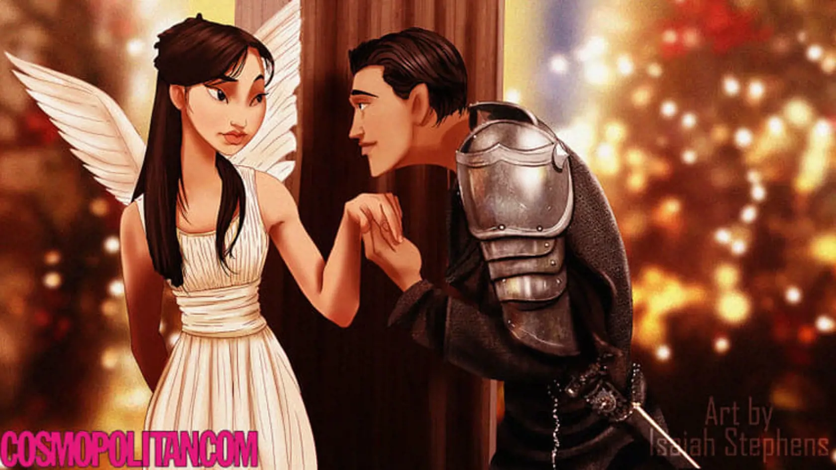 Li Shang a Mulan vo filme Romeo a Júlia.