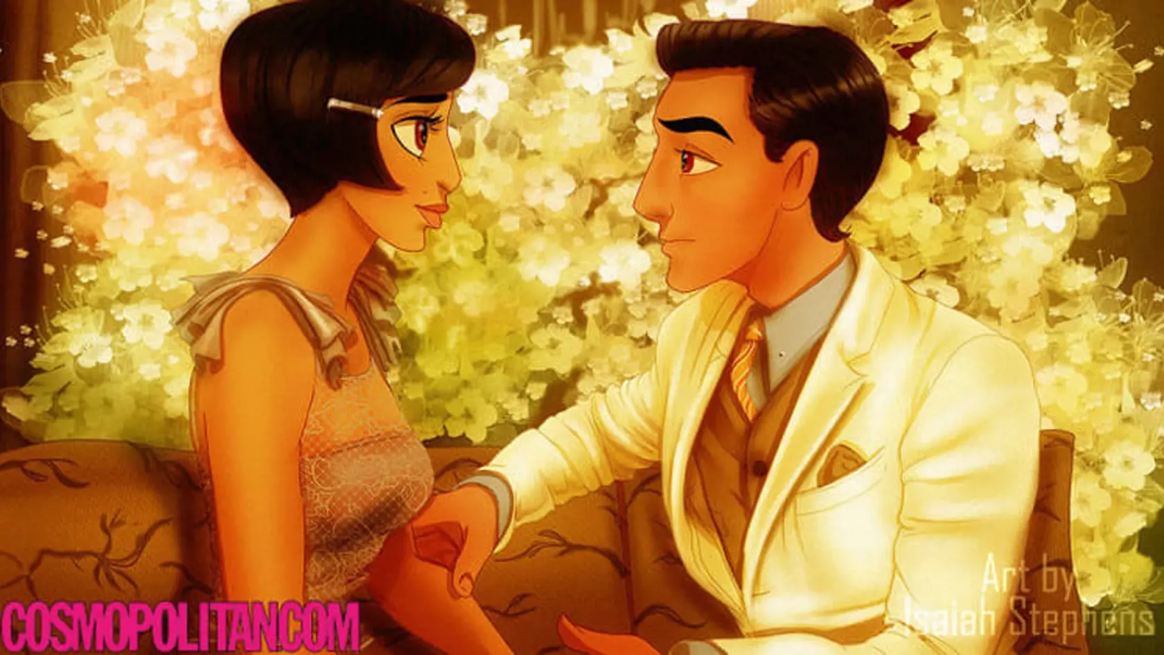 Aladdin a Jasmine vo filme Veľký Gatsby.