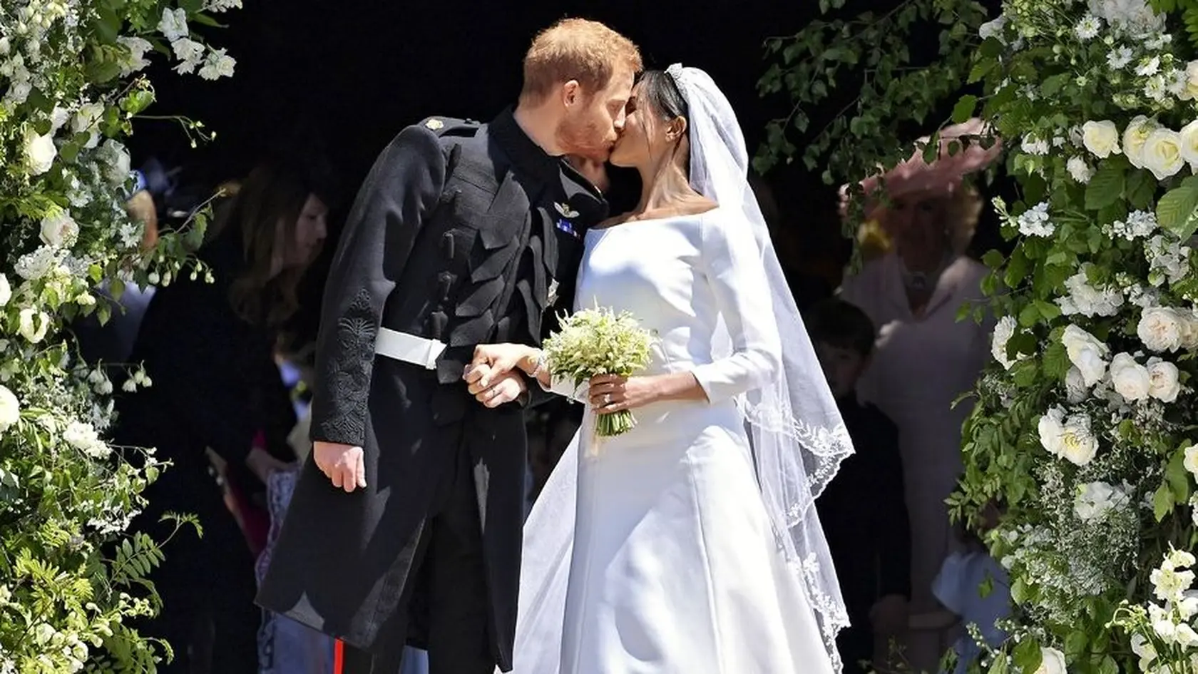 Harry a Meghan si svoj deň užili naplno.