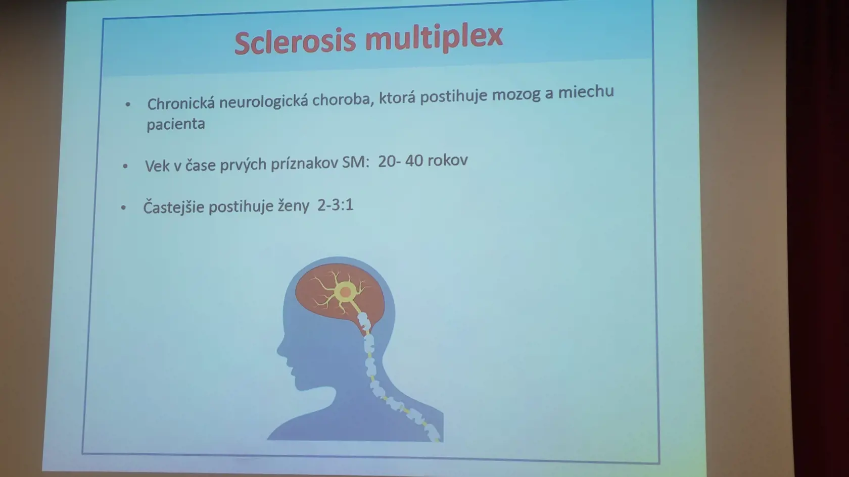 Skleróza multiplex.