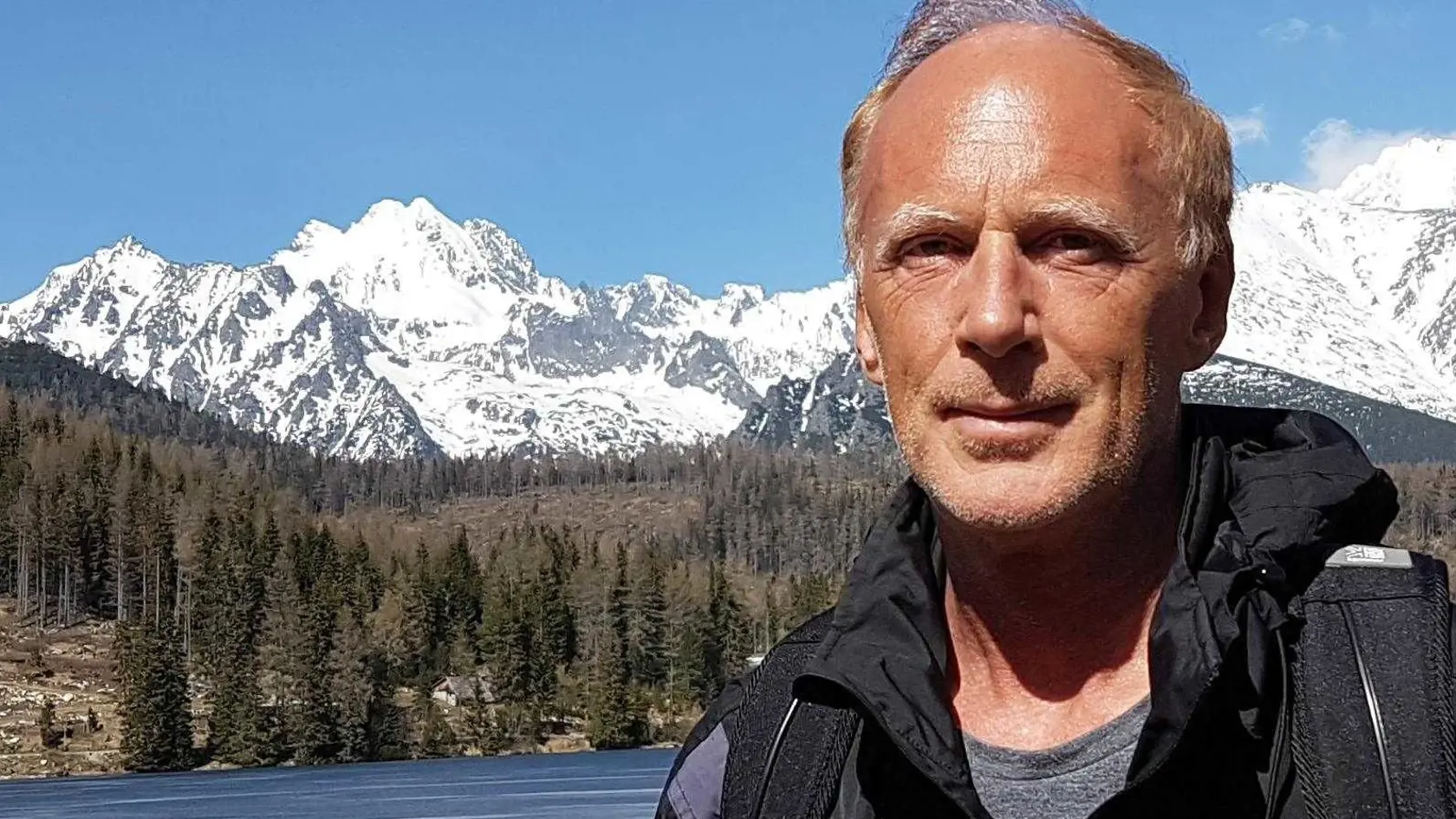 Jaroslav Paška počas dovolenky na Slovensku.