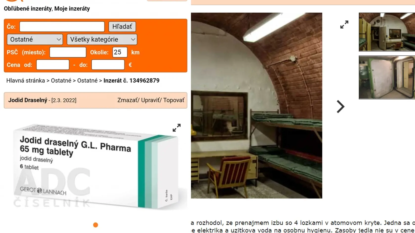 Ľudia sa chcú obohatiť na panike Slovákov. Na Bazoši pribudli absurdné inzeráty.