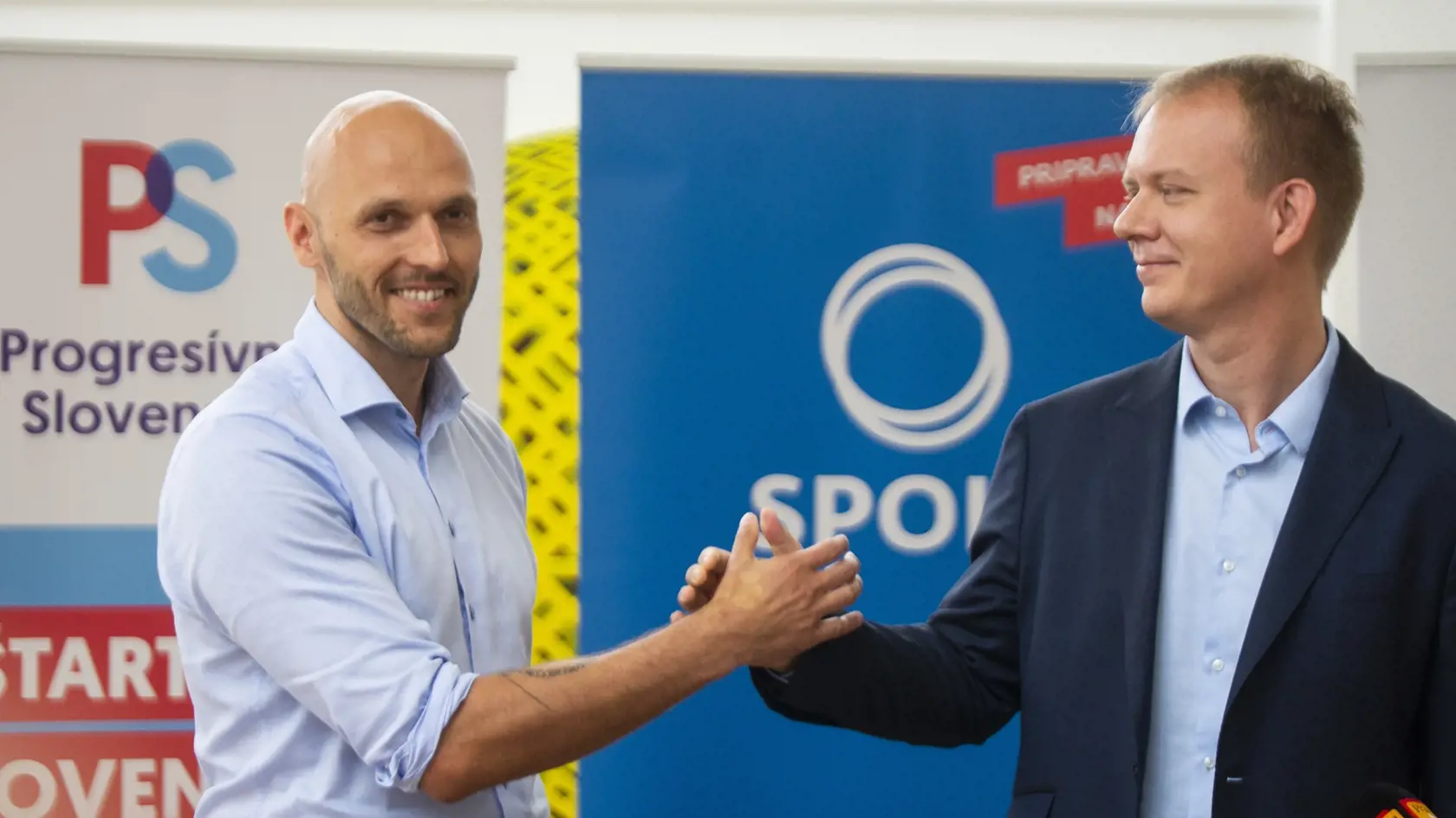 Michal Truban a Miroslav Beblavý.