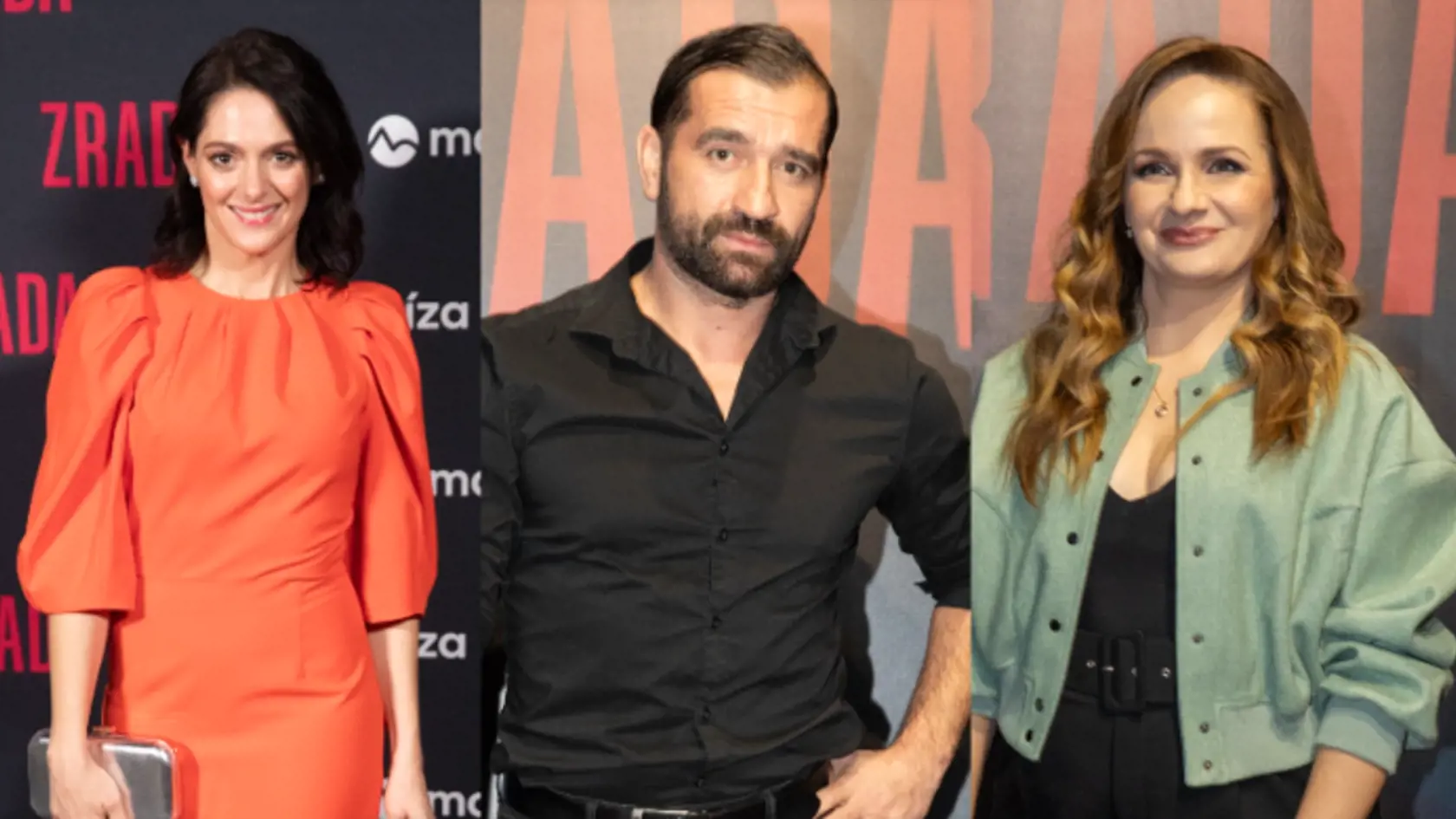 Na premiére seriálovej novinky Zrada nechýbali jej hlavní protagonisti.
