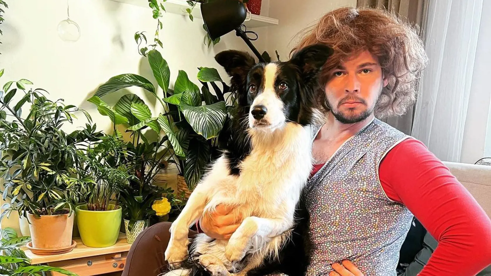 Zeleň si ale doprial aj vo vnútri svojho domčeka.