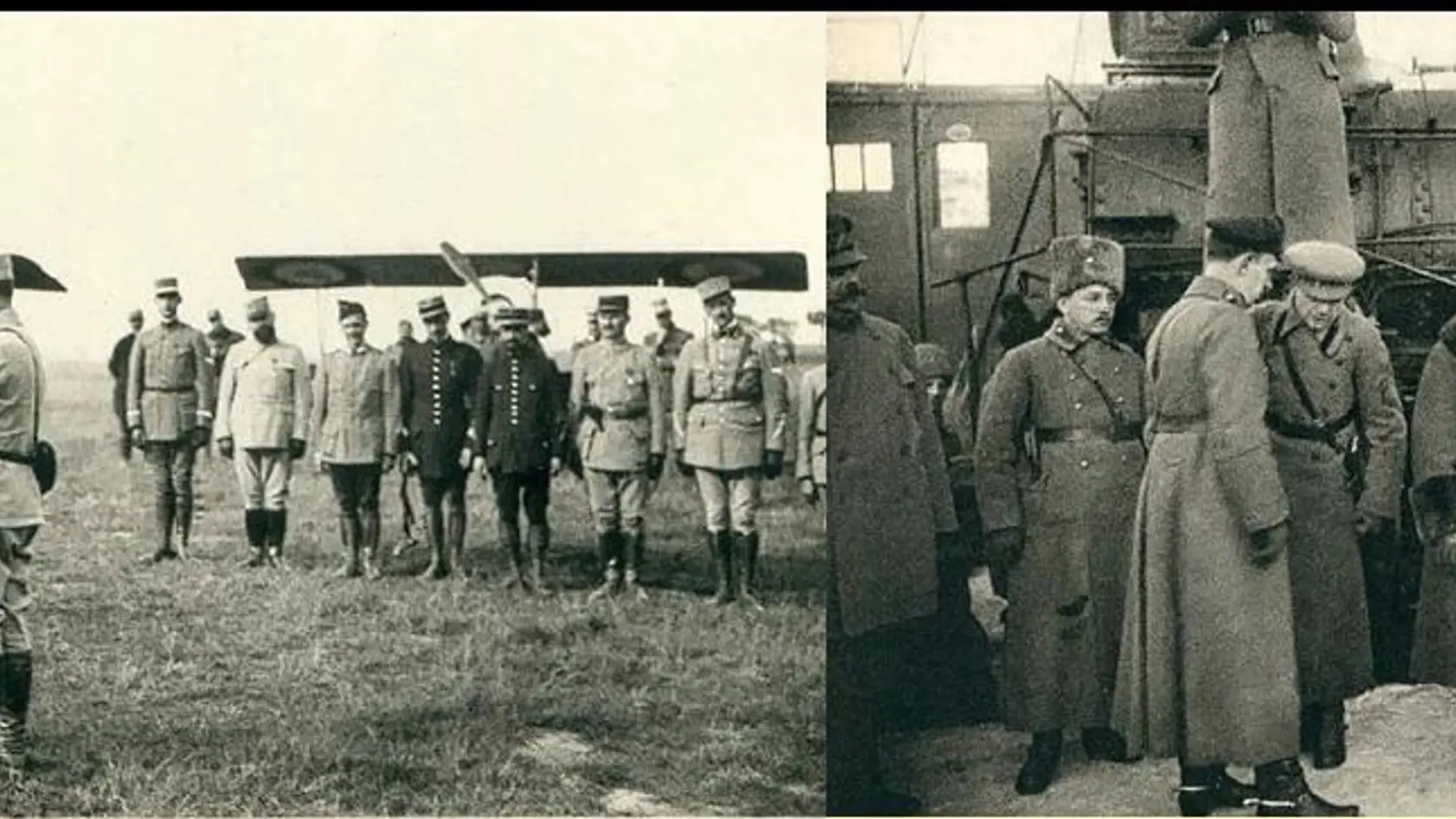 Generál Štefánik  pri preberaní jedného z mnohých vyznamenaní v roku 1915 a na návšteve Jekaterinburgu.  V Rusku pôsobil  ako diplomat.