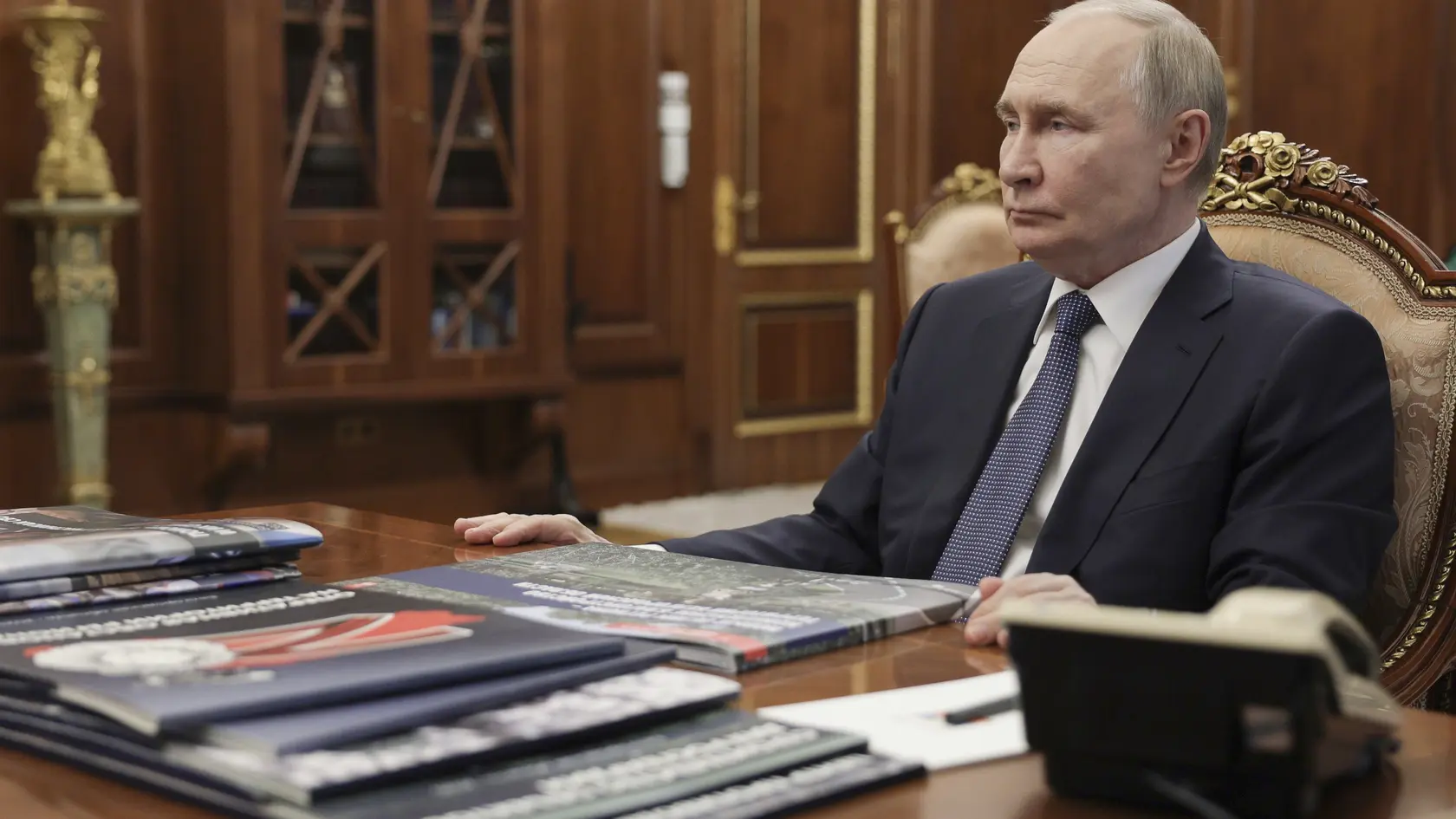 Ruský prezident Vladimir Putin.