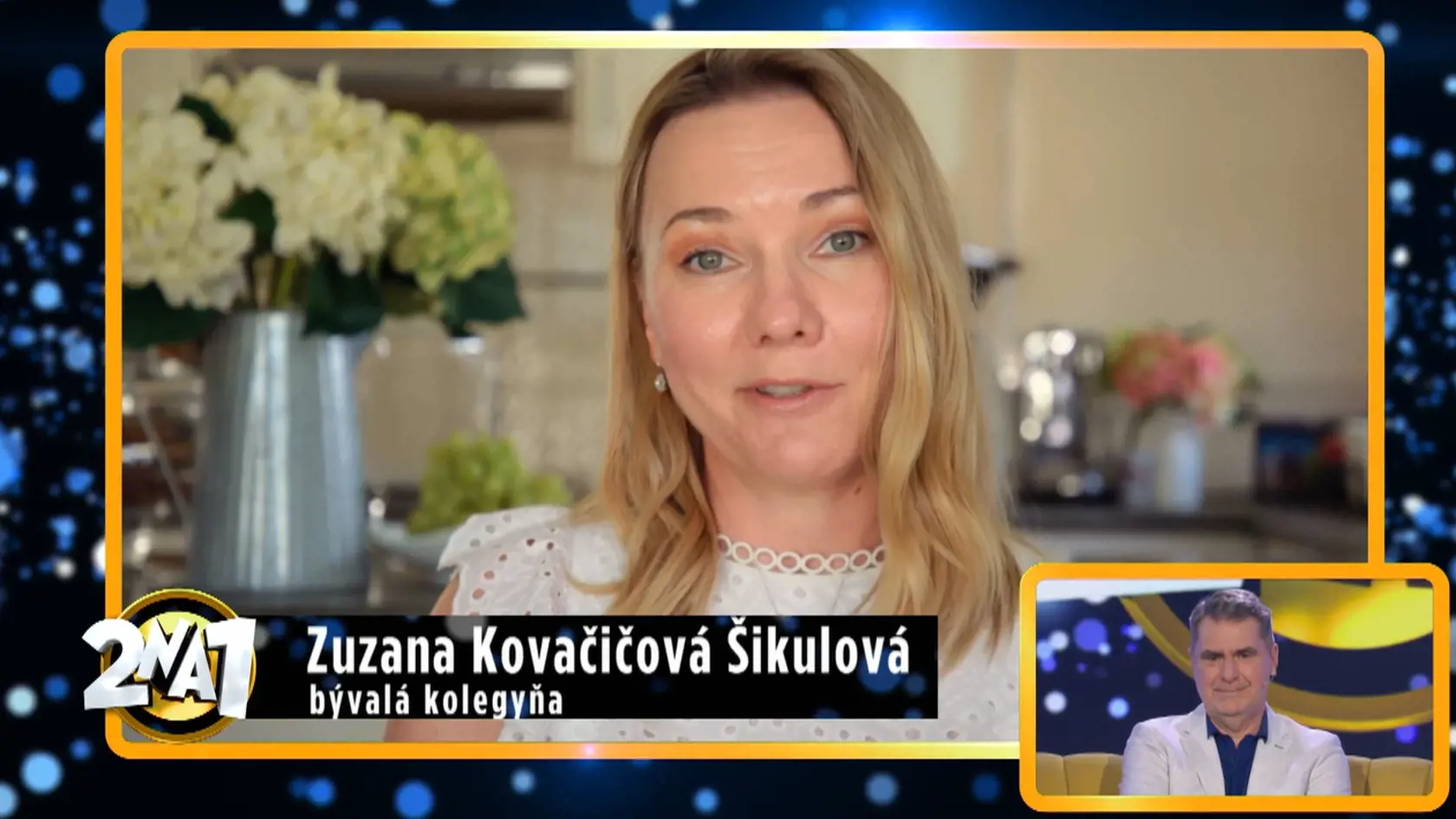 Takto dnes vyzerá Zuza z Uragánu. Zuzana Šikulová síce nemohla prísť na Slovensko, no Petrovi Marcinovi nahrala aspoň pozdrav.