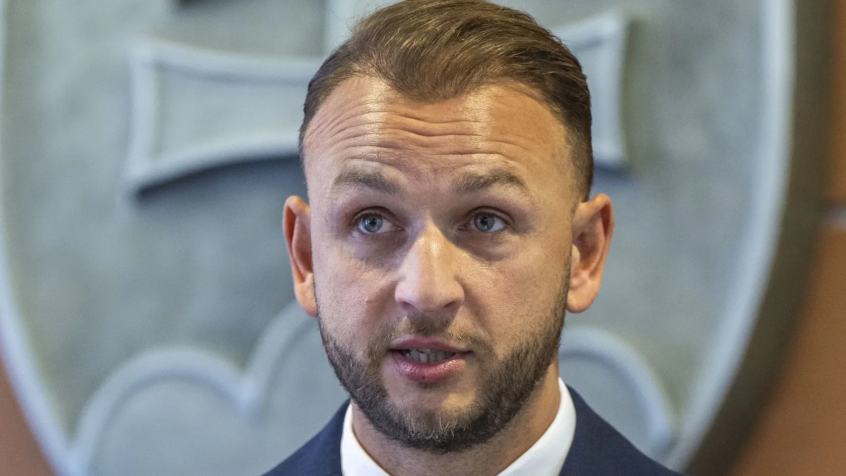Minister vnútra Matúš Šutaj Eštok.