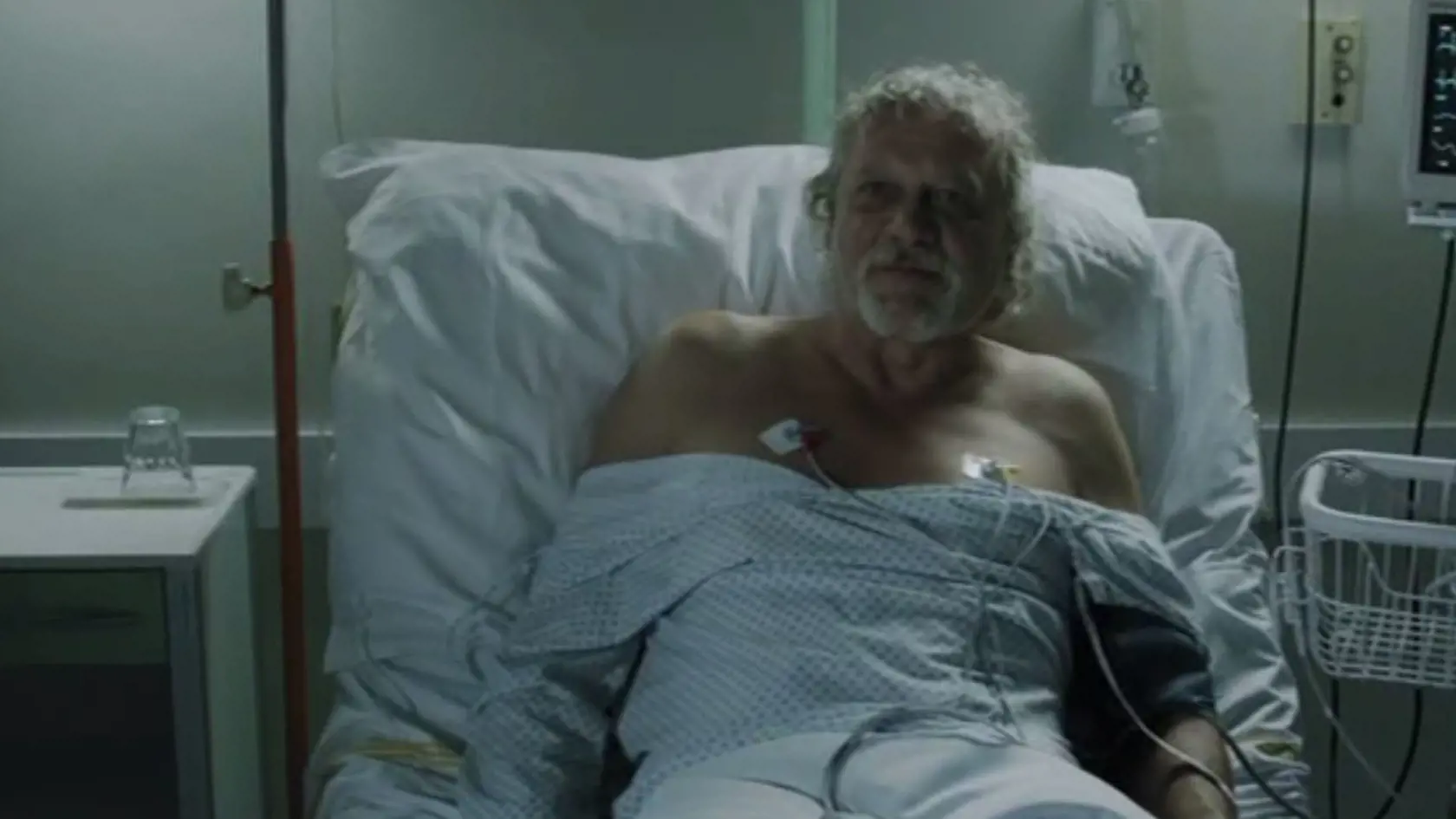 Snímka z filmu Revival, v ktorom hral nevyliečitelne chorého pacienta.
