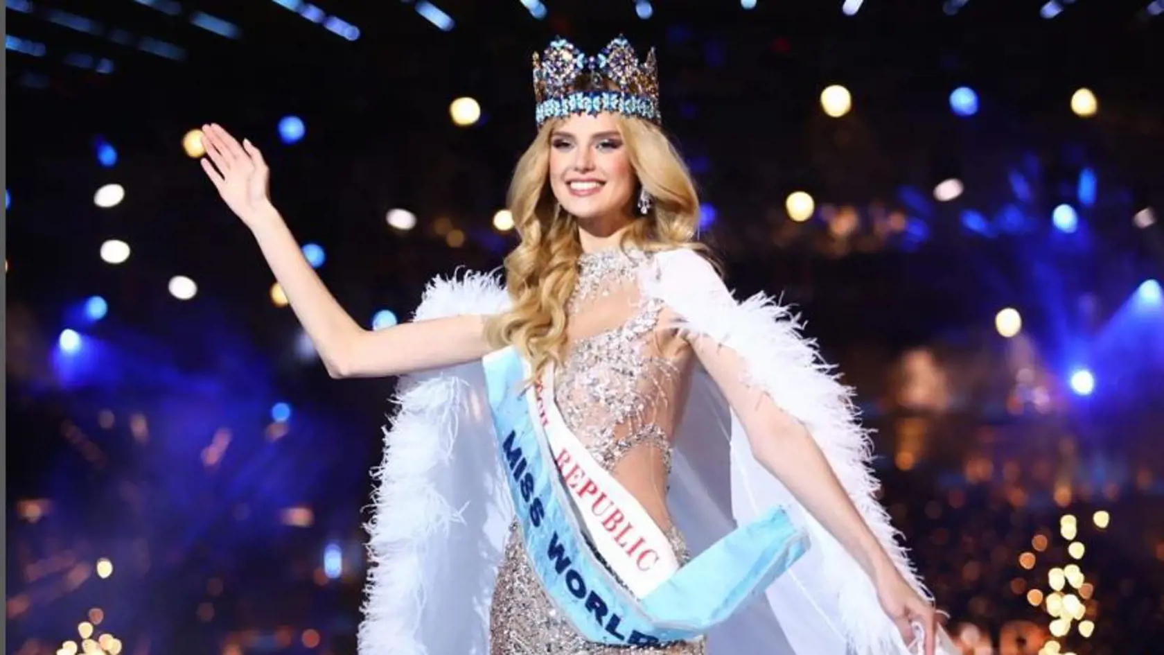 Miss world je z Česka.