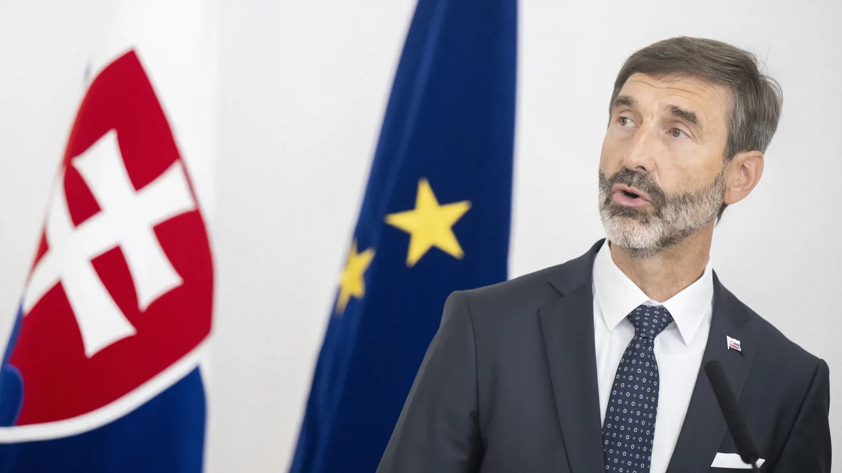 Na snímke minister zahraničných vecí a európskych záležitostí (MZVEZ) SR Juraj Blanár.