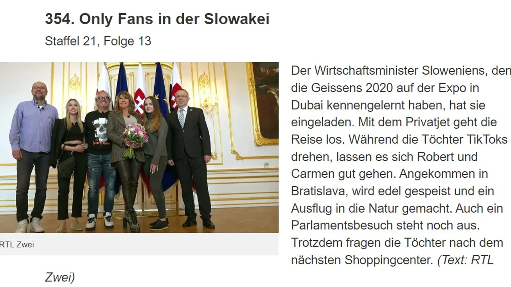 Nemecká televízia si pomýlila Slovensko so Slovinskom.