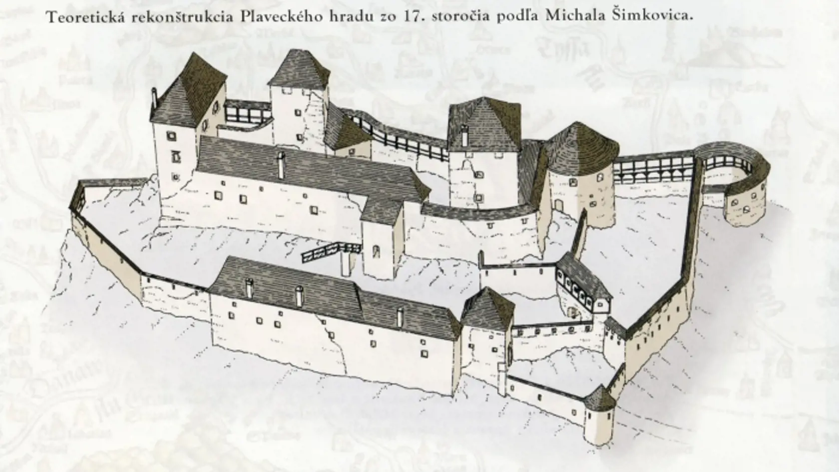 Pokus o rekonštrukciu hradu zo 17. storočia
