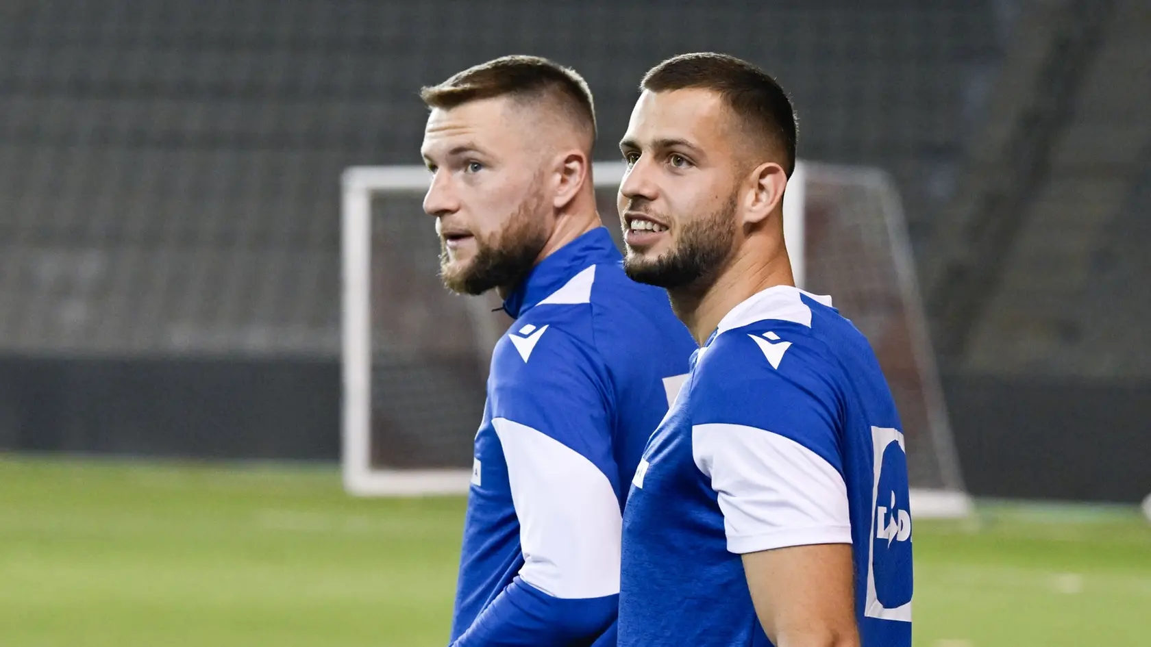 Milan Škriniar a Dávid Hancko sú pevnou súčasťou reprezentačnej obrany Slovenska.