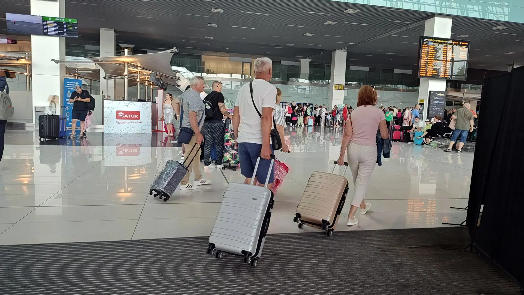 Letisko M.R. Štefánika v Bratislave: Aj odtiaľto mnohí odlietajú na dovolenku do cudziny.
