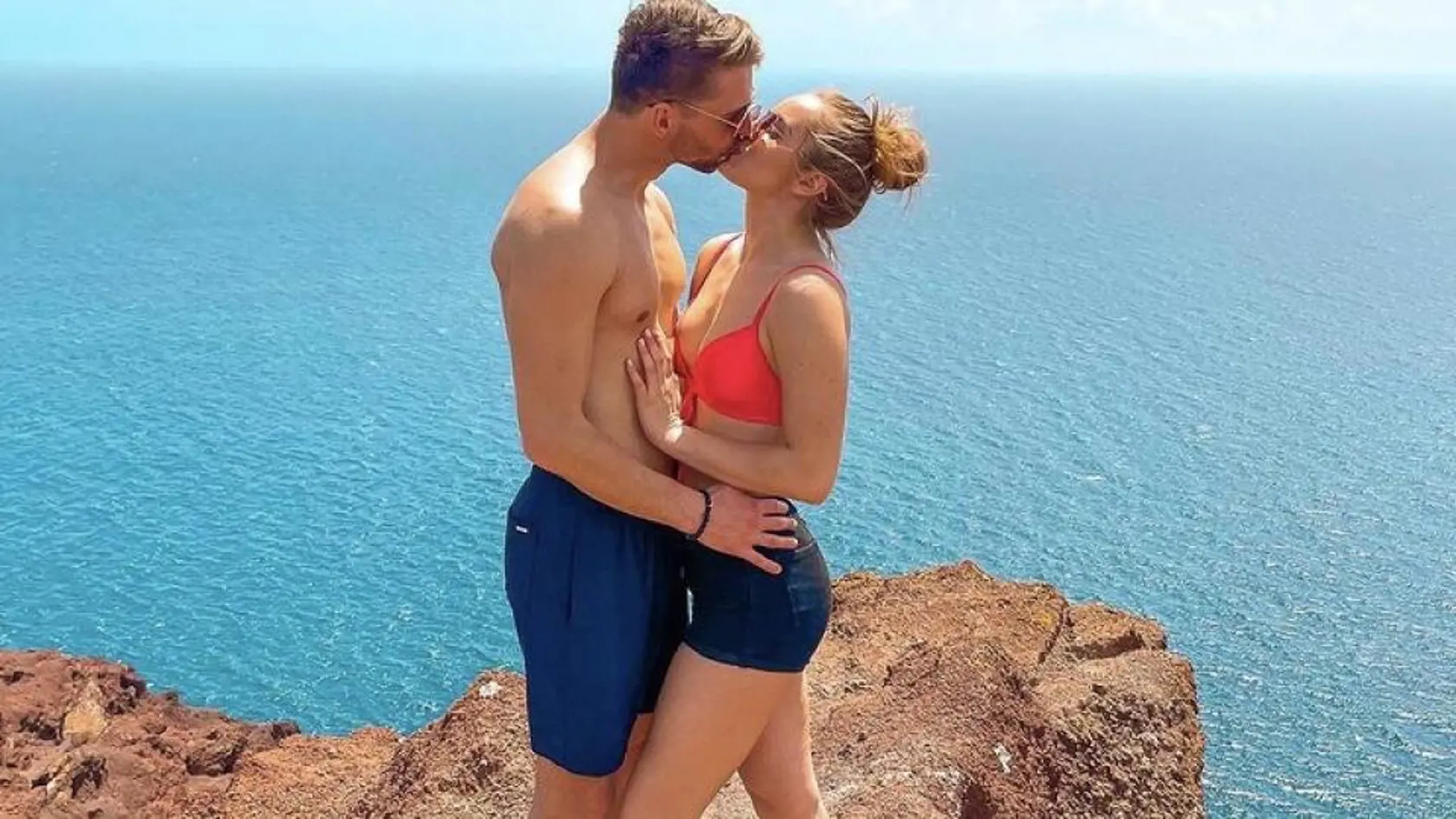 Lukáš Stanislav a Xénia Gregušová na Tenerife.