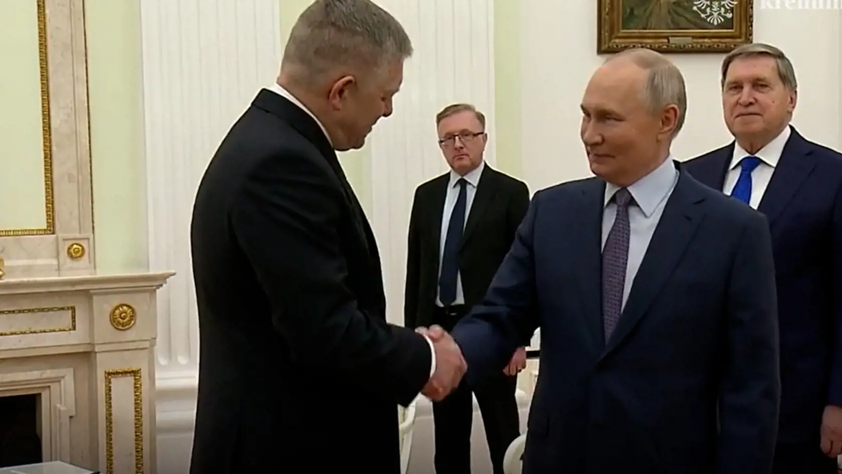 Premiér Fico sa stretol v Kremli s prezidentom Vladimirom Putinom. 
