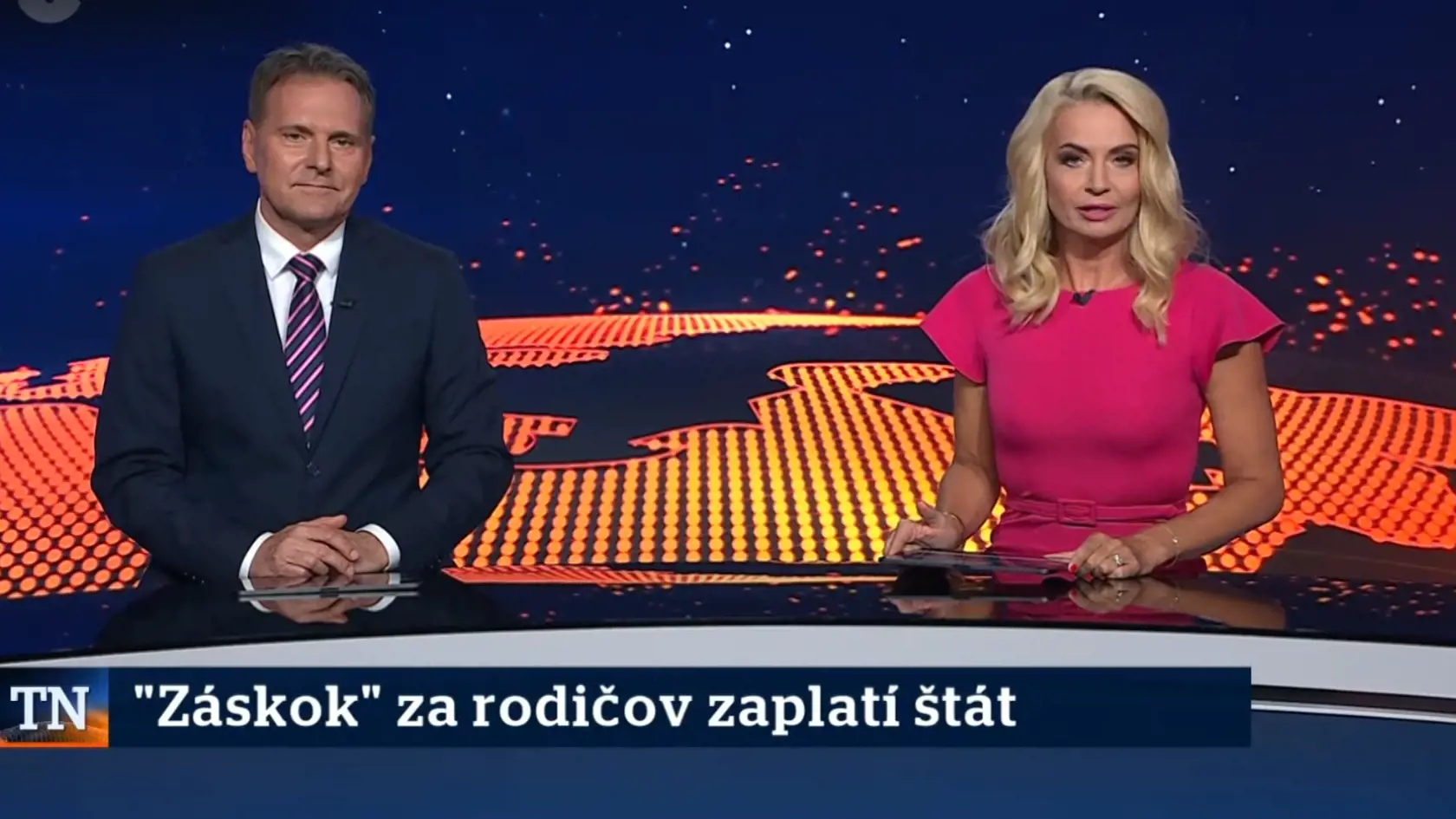 Premiéra Marianny Ďurianovej v markizáckych Televíznych novinách.