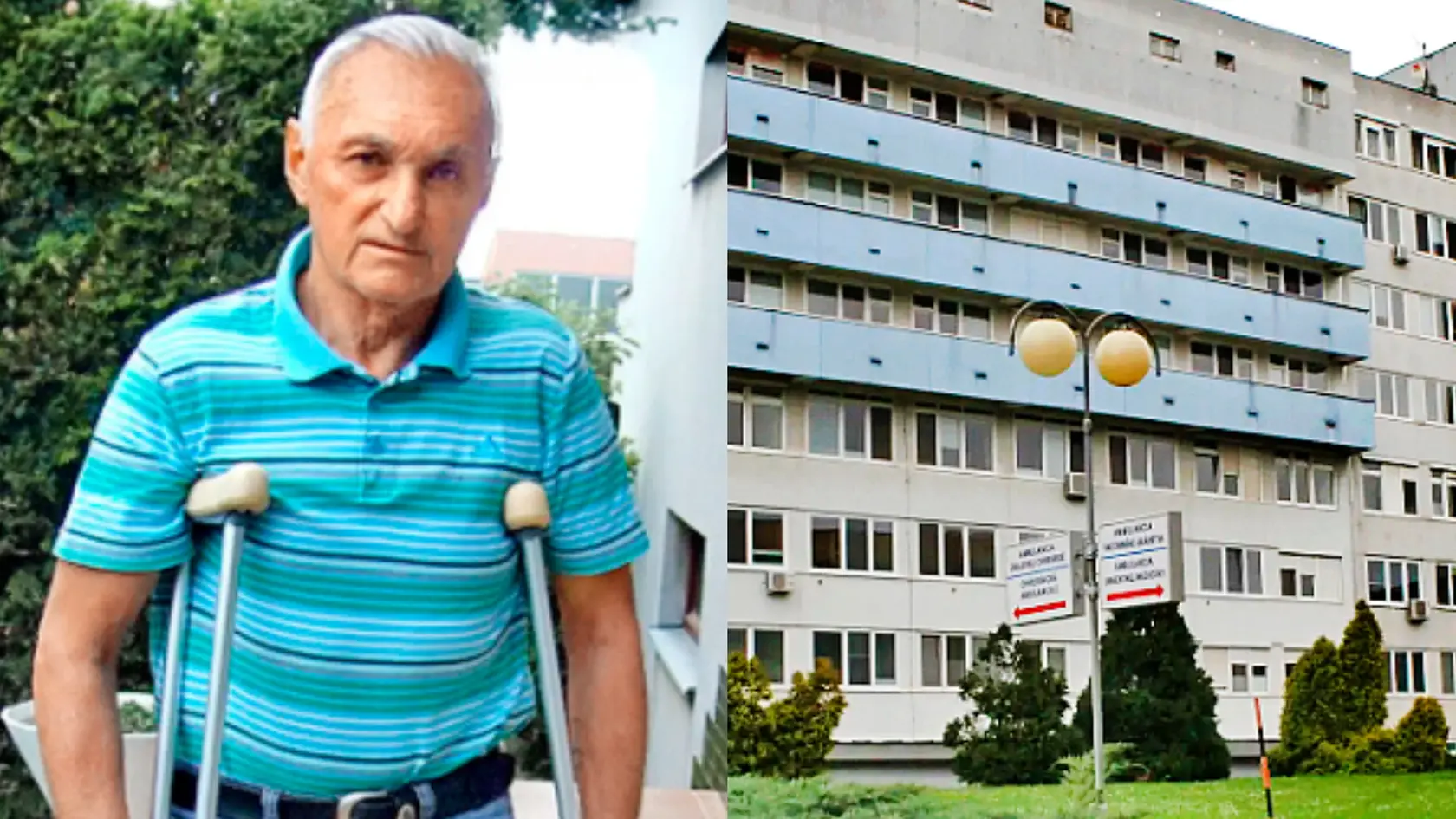 František šesť rokov po operácii nesprávneho kolena.