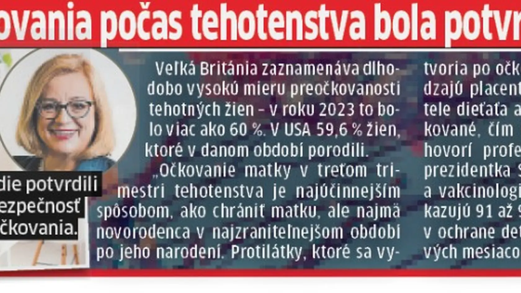 Je očkovanie bezpečné? Vedci potvrdili, že áno.