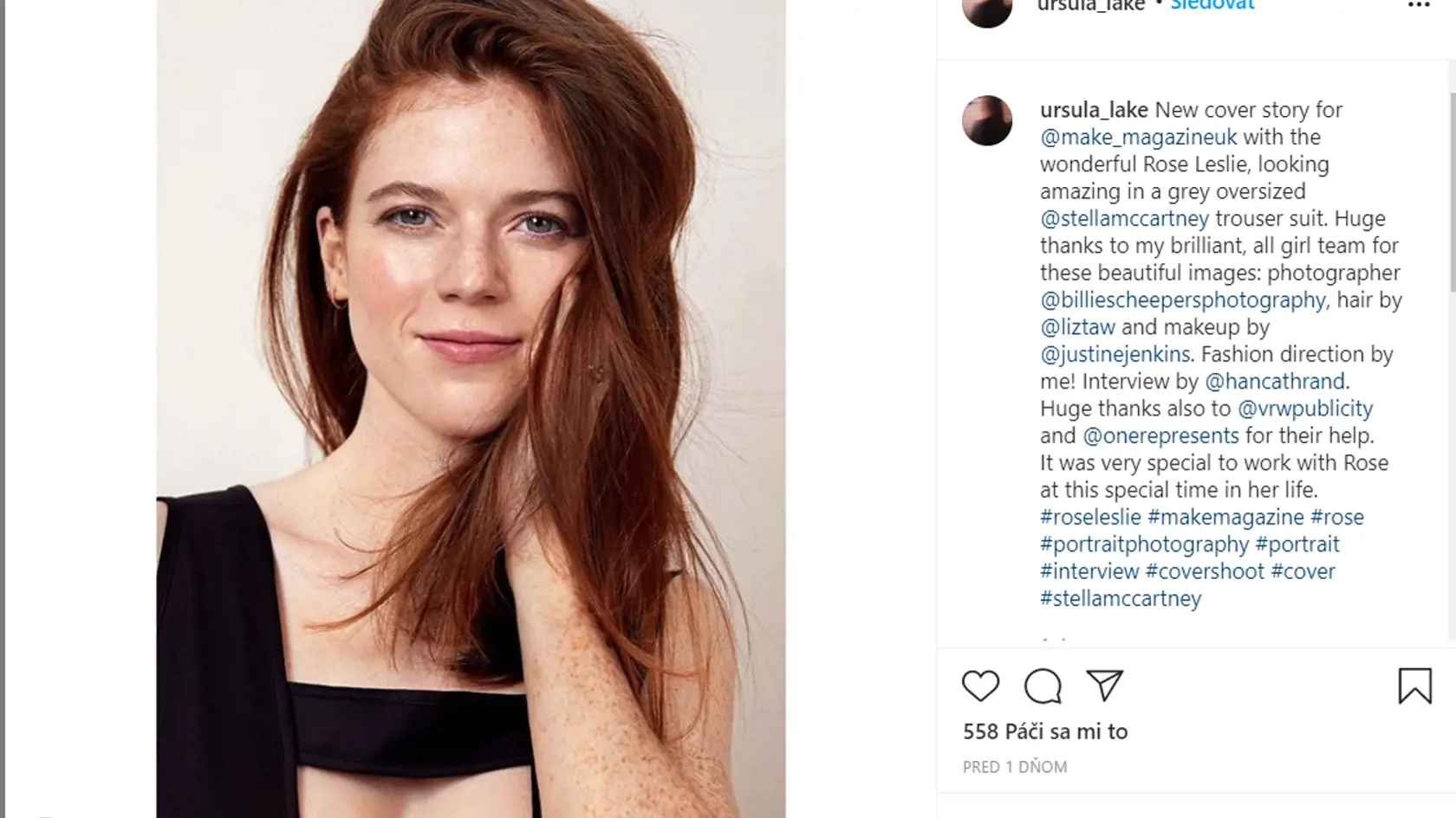 Rose Leslie je tehotná.