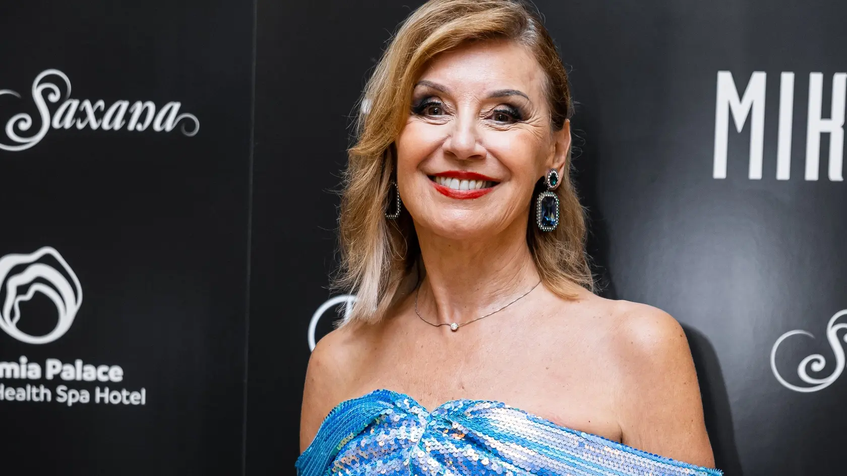 Módny návrhár Fero Mikloško oslávil svoje narodeniny módnou prehliadkou pod názvom “50 odtieňov FERA MIKLOŠKA” v Piešťanoch. Na snímke Alena Heribanová. 