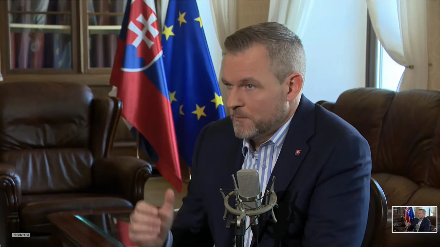 Prezident Pellegrini v relácii Sobotné dialógy kritizoval viaceré zákony.
