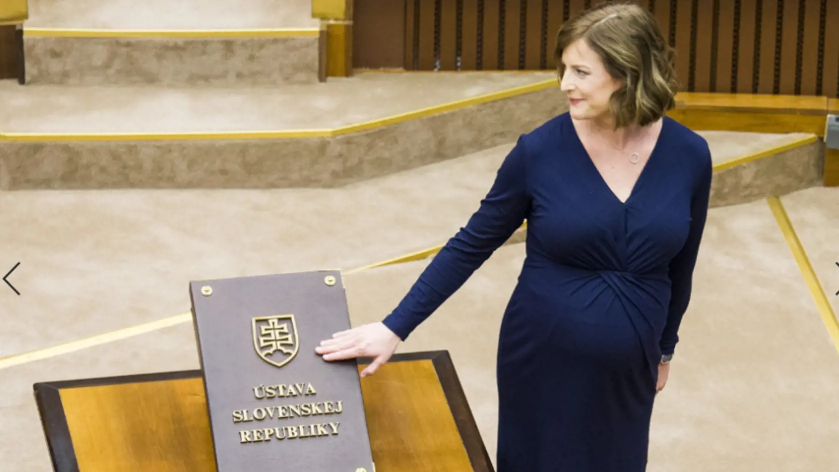 Súčasná ministerka kultúry Natália Milanová čakala prírastok ešte ako poslankyňa za OĽaNO. V druhom stave skladala aj poslanecký sľub.
