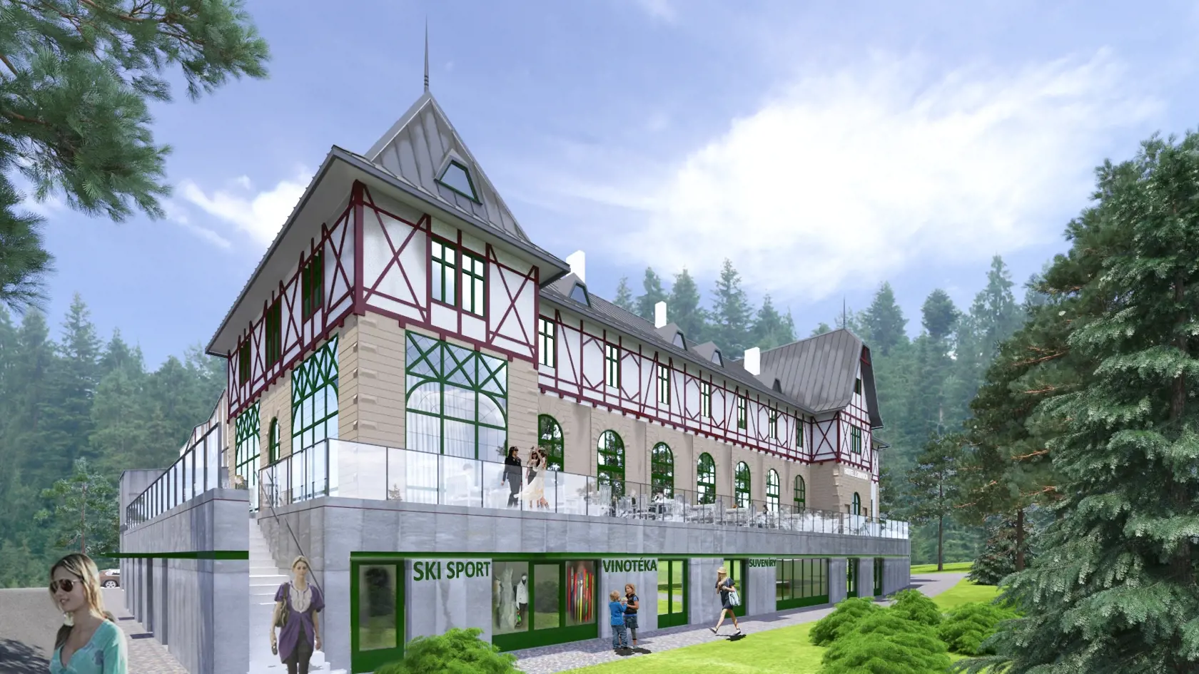Najstarsi tatransky hotel Lomnica rekonstruuju, otvoria ho v koncom roka. 