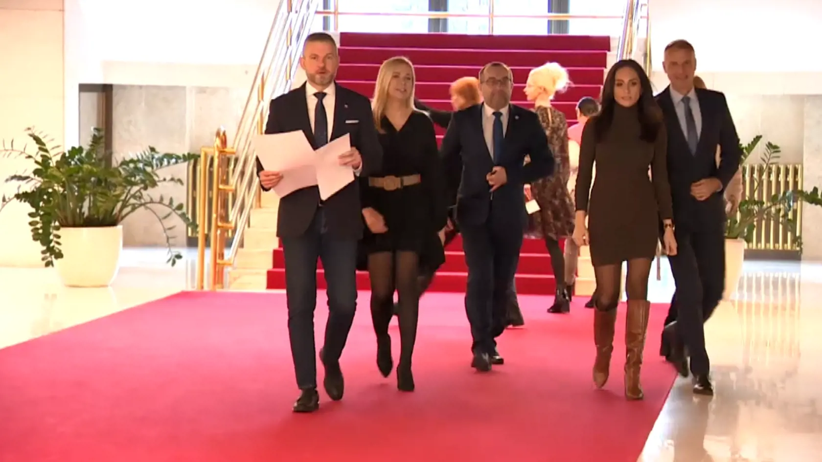 Príchod na konferenciu.