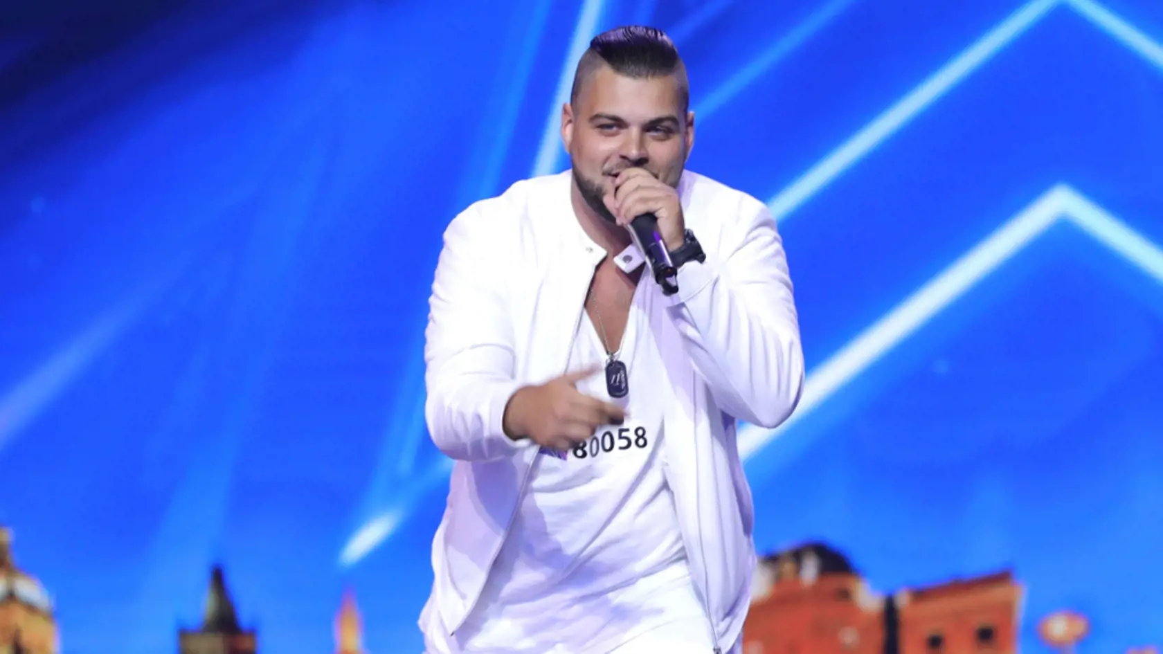 Zábery zo šou Česko Slovensko má talent.