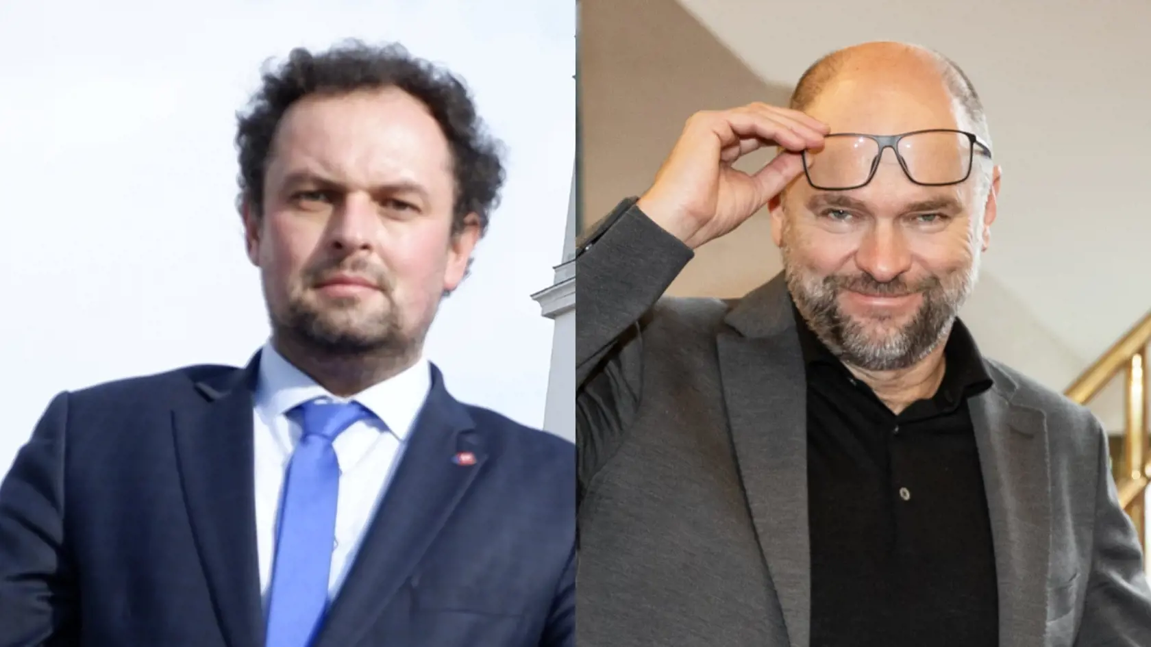 Nezaradený poslanec Martin Čepček (vľavo) dlhodobo presadzuje, aby boli obchody v nedeľu zatvorené. Líder SaS Richard Sulík (vpravo) je zásadne proti.