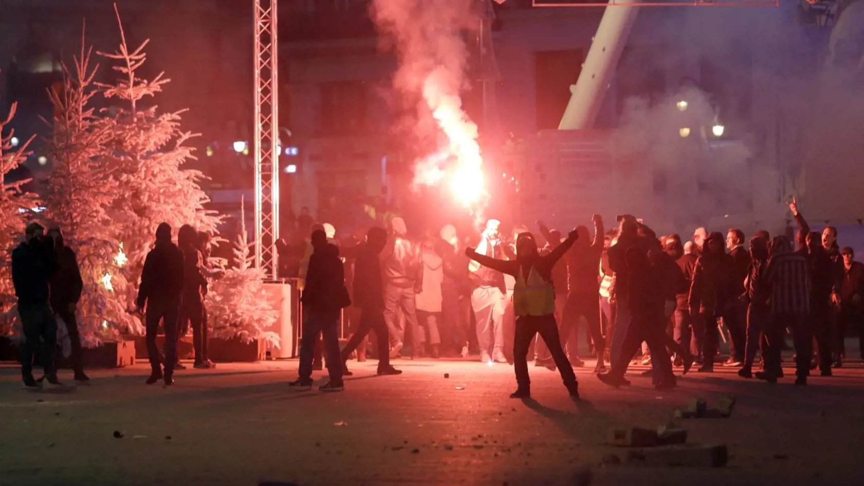 Protesty v Paríži