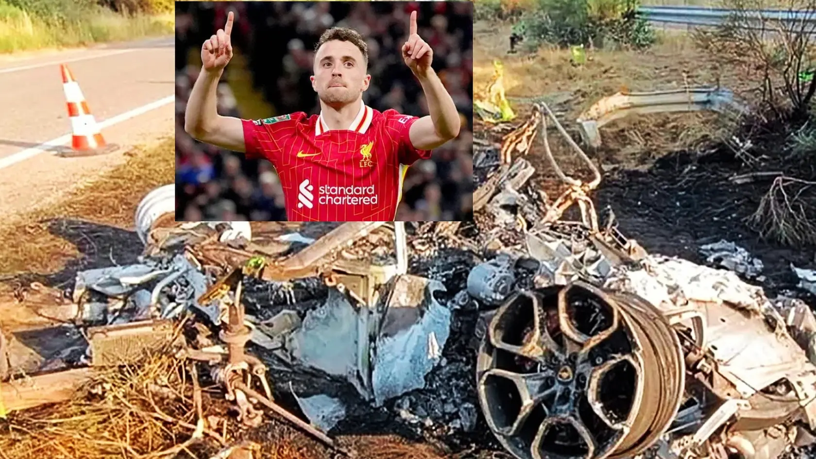 Diogo Jota vraj nejazdil rýchlo, tvrdí vodič kamióna, ktorý zachytil prvé zábery tragédie! Šokujúce tvrdenie vrhá nové svetlo na okolnosti havárie...