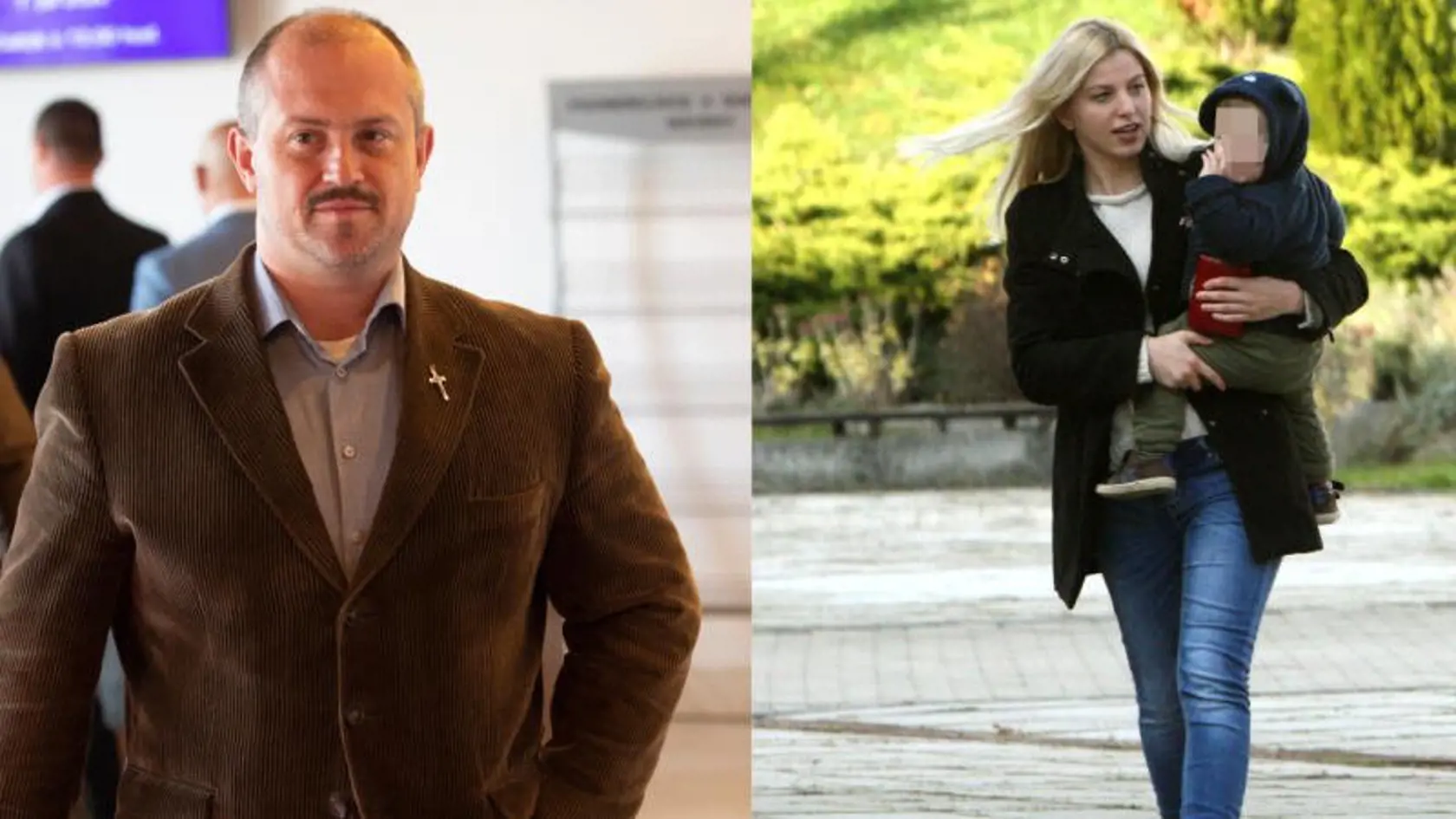 Marian Kotleba a Frederika Kotlebová s ich synom Ľudovítom o ktorého sa súdia.