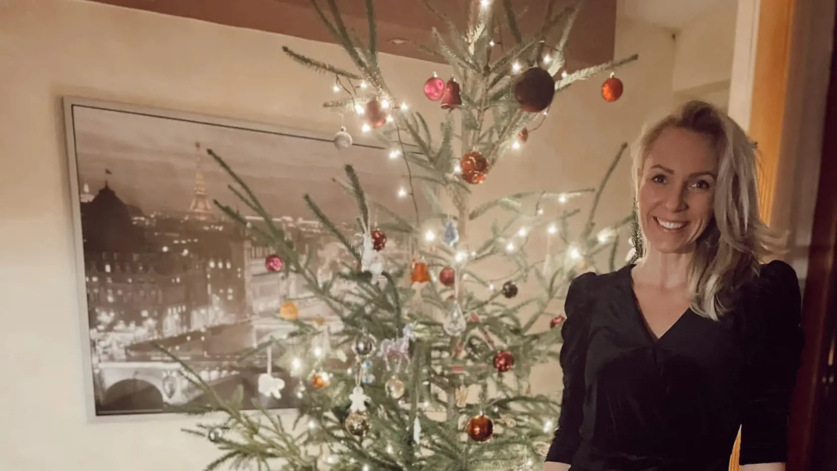 Diana Javorčíková počas vianočných sviatkov.
