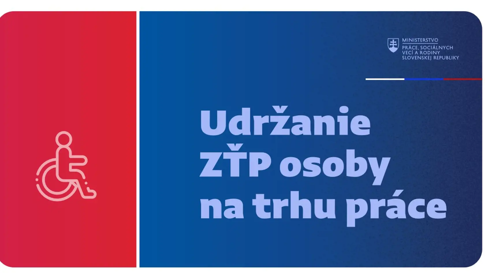 Udržanie ťažko zdravotne postihnutej osoby na trhu práce sa bude týkať tých, ktorí ostanú hendikepovaní počas toho ako budú zamestnaní v danej firme. Ak budú môcť ostať pracovať v danej firme, zamestnávateľ dostane príspevok na dobu deviatich mesiacov.