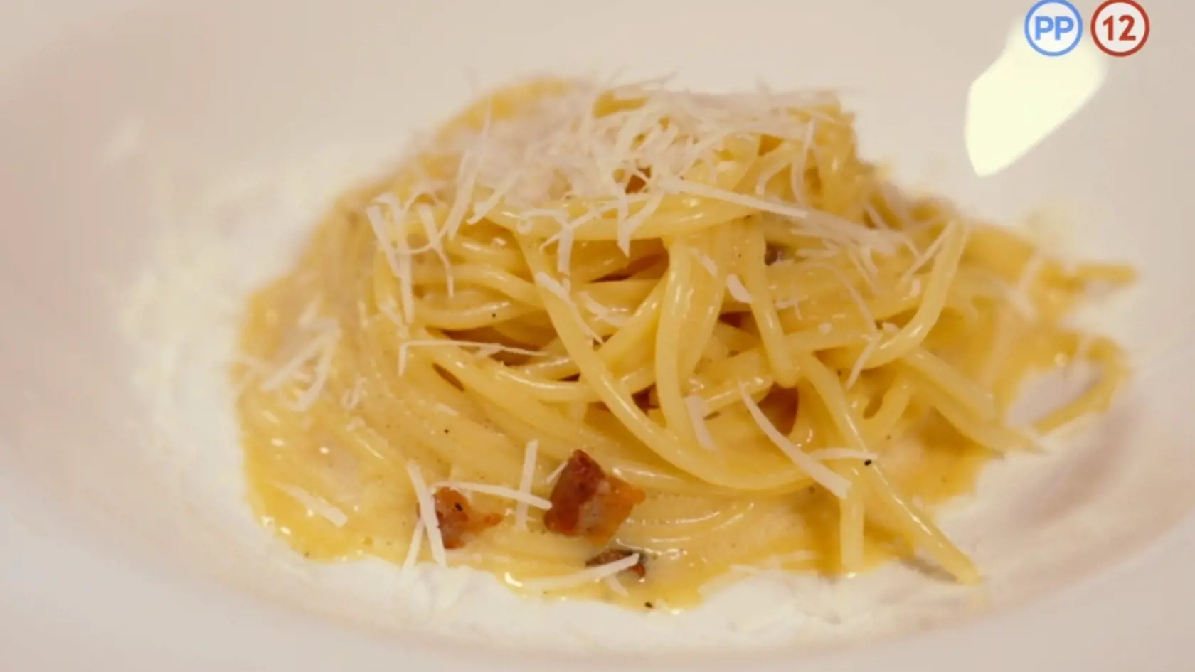 Špagety carbonara podľa Martina. Základom je, aby boli Al dente.