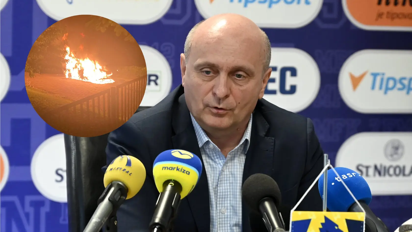 Šéfovi MFK Zemplín Michalovce Gondorovi podpálili už dve autá.
