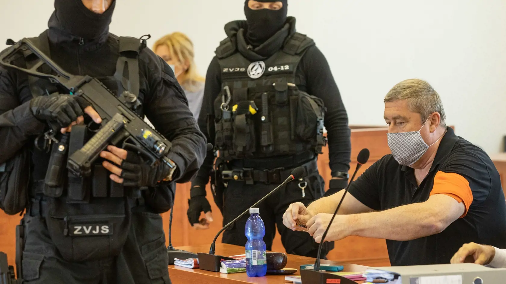 Na snímke je bývalý špeciálny prokurátor Dušan Kováčik ktorý je obžalovaný zo zločinu založenia, zosnovania a podporovania zločineckej skupiny.