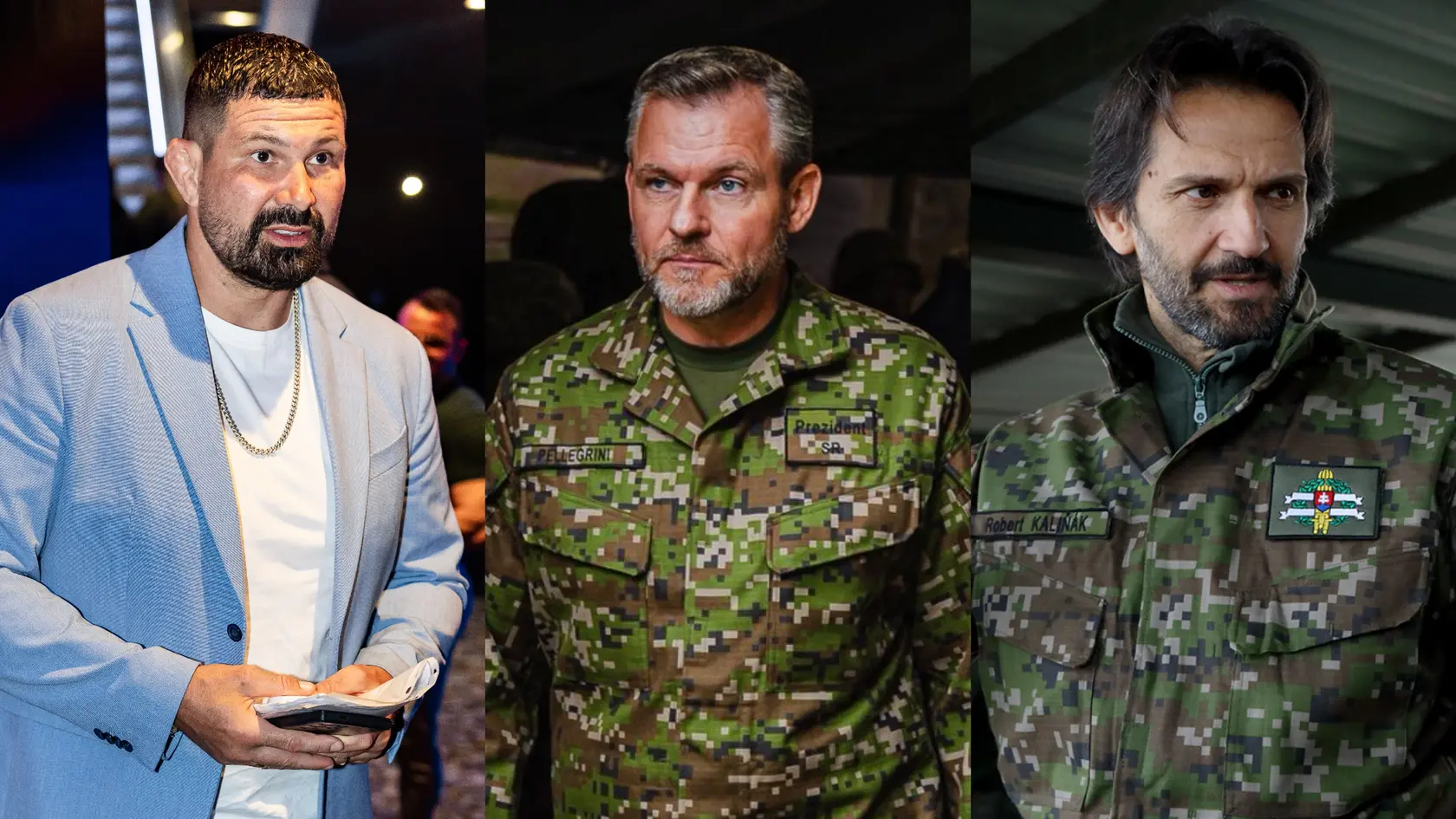 Attila Végh, Petter Pellegrini a Robert Kaliňák sa zúčastia vojenského výcviku.