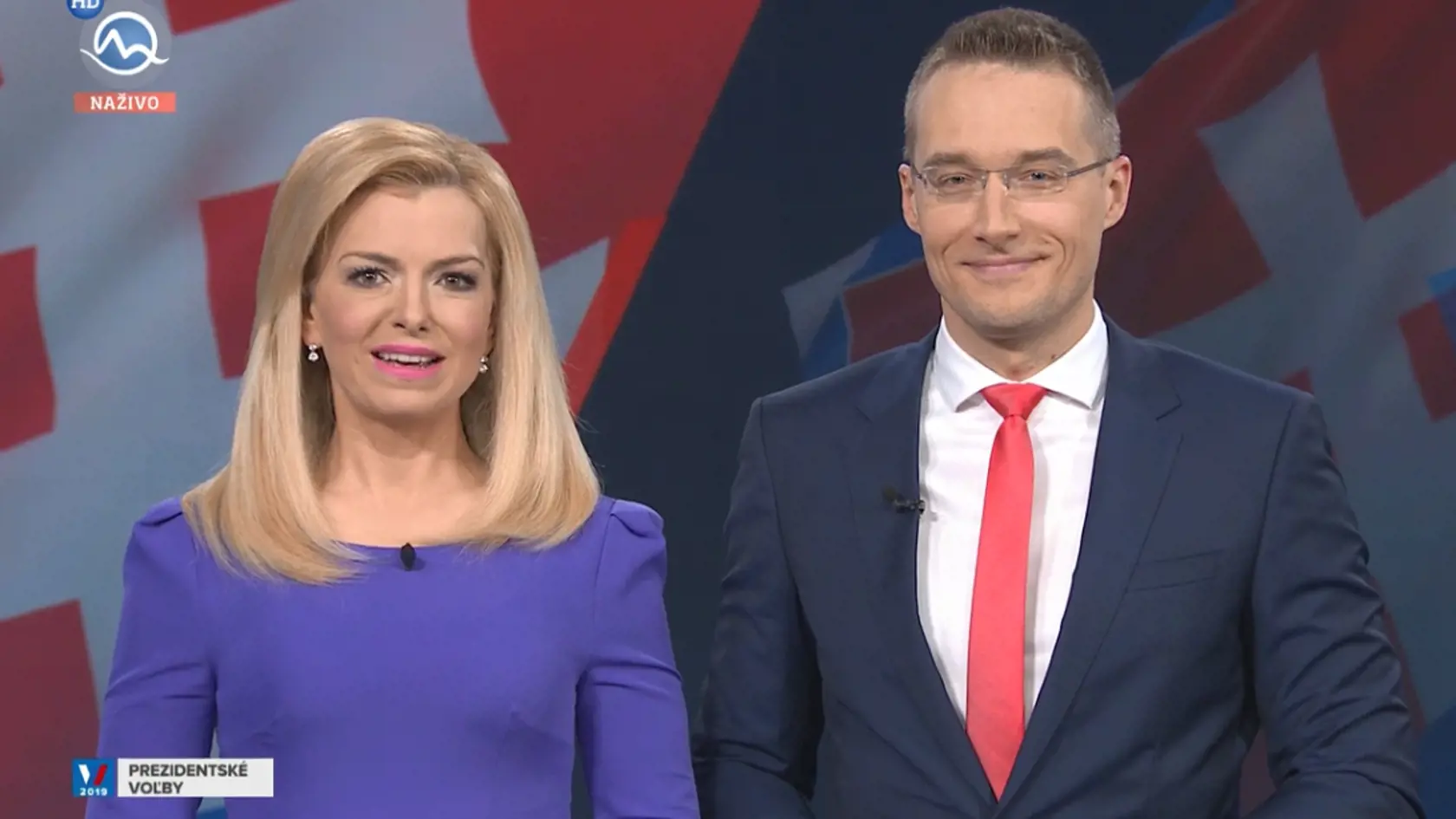 Moderátori Zlatica Puškárová a Michal Kovačič.